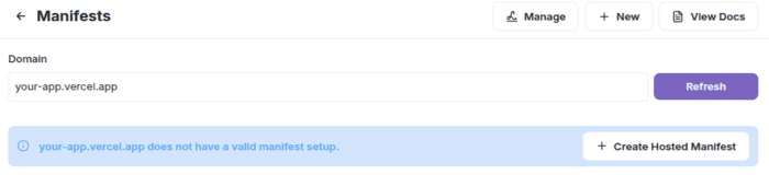 Testing Farcaster Mini App